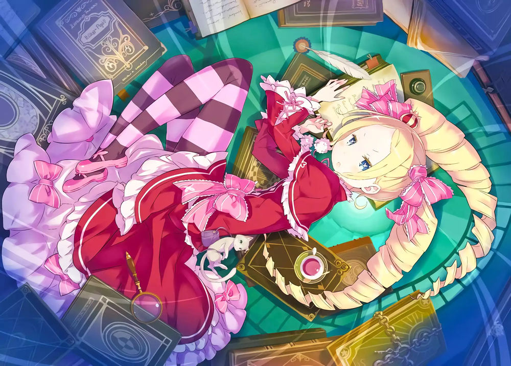Обои для рабочего стола Beatrice / Беатрис из аниме Re:Zero kara Hajimeru Isekai Seikatsu / Re:Zero. Жизнь с нуля в альтернативном мире