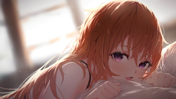 Обои на рабочий стол Kanata Konoe / Каната Коноэ из аниме Love Live! School Idol Project / Живая любовь! Проект «Школьный идол»
