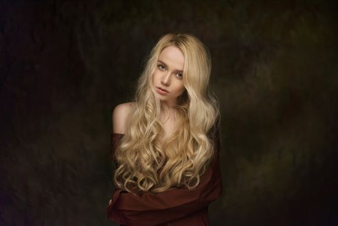 Обои на рабочий стол Модель Мария Попова, фотограф Максим Максимов