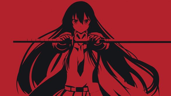Обои на рабочий стол Akame из аниме Убийца Акаме / Akame ga Kill!
