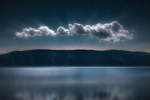 Обои на рабочий стол Адриатическая ночь от фотографа Bernd Thaller