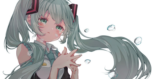 Обои на рабочий стол Vocaloid Hatsune Miku / Вокалоид Хатсунэ Мику