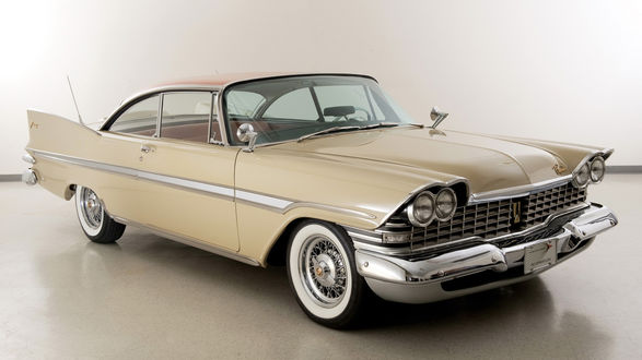 Обои на рабочий стол Автомобиль Plymouth Fury Sport Coupe 1959 года
