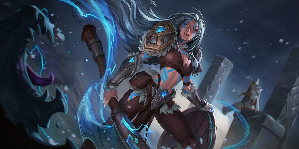 Обои для рабочего стола Девушка-Viking / викинг, by Jiunn Kuo