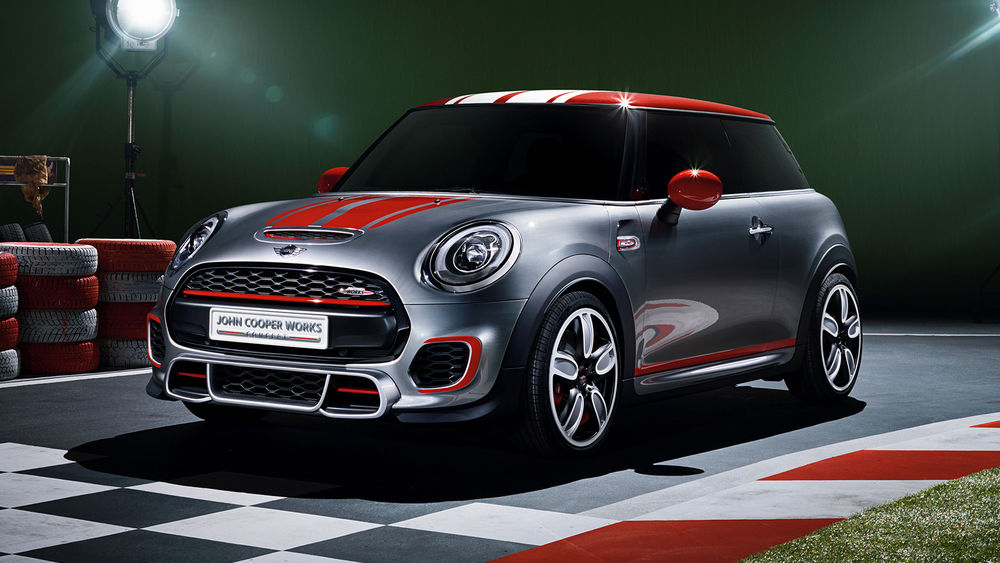 Обои для рабочего стола Автомобиль Мини Купер / Mini John Cooper Works, 2014 года