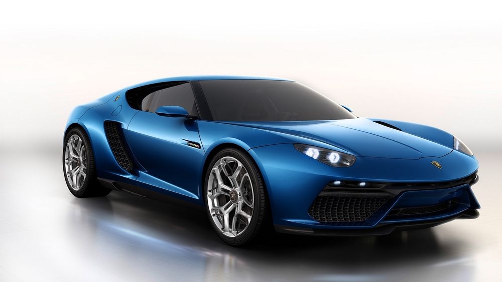 Обои для рабочего стола Роскошный автомобиль Lamborghini Asterion