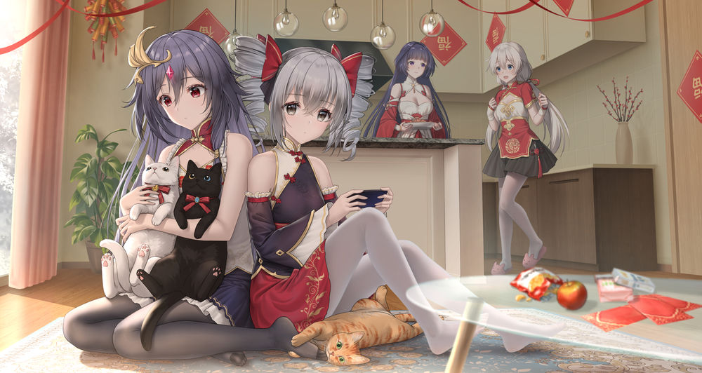 Обои для рабочего стола Девушки из видеоигры Honkai Impact 3rd, by HaneRU