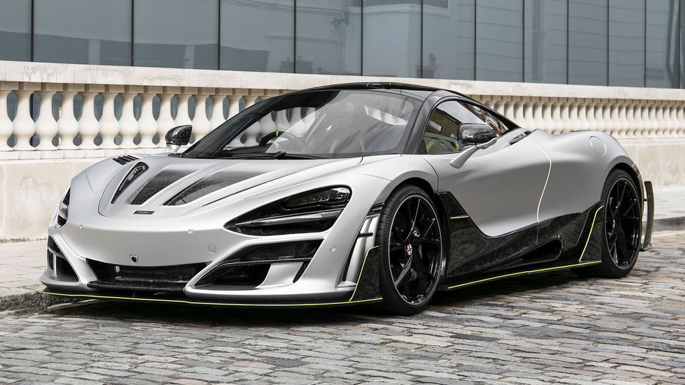Обои для рабочего стола Спортивный суперкар McLaren 720S first edition by Mansory, модель 2018 года