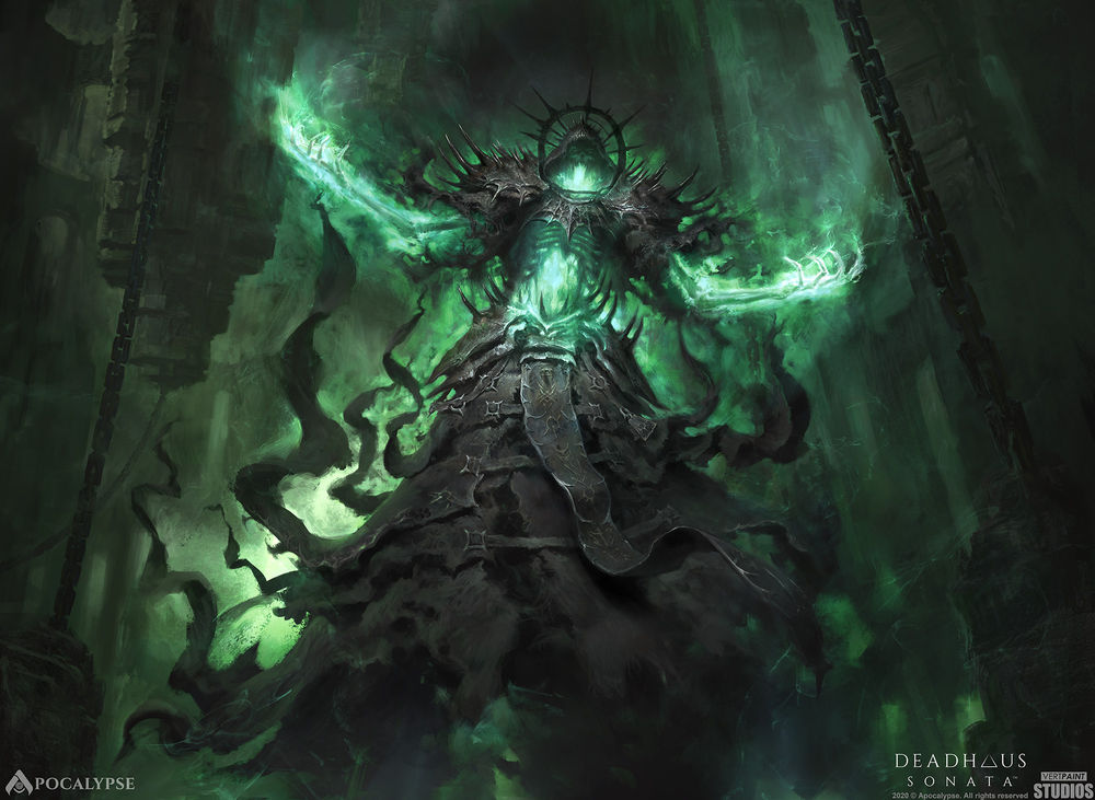 Обои для рабочего стола Демон из игры Deadhaus Sonata, by Antonio J. Manzanedo