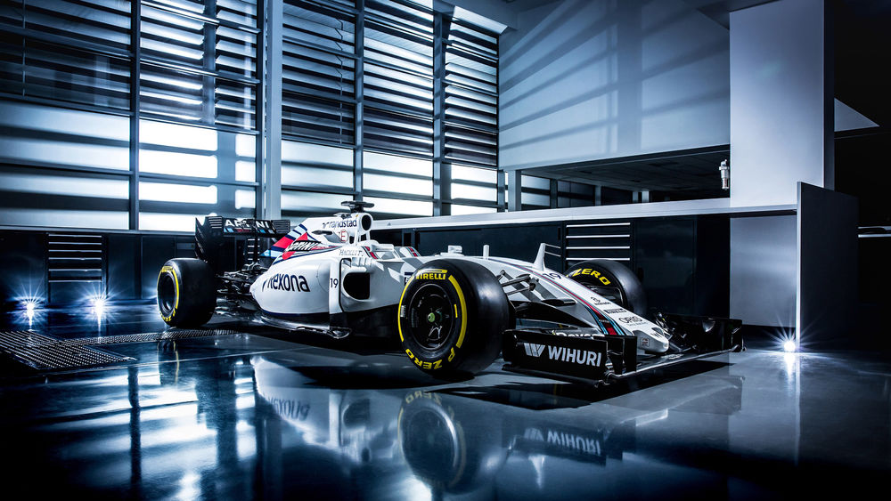 Обои для рабочего стола Болид Формулы-1 Williams FW38