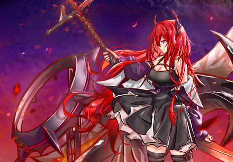 Обои на рабочий стол Surtr / Суртр из игры Arknights