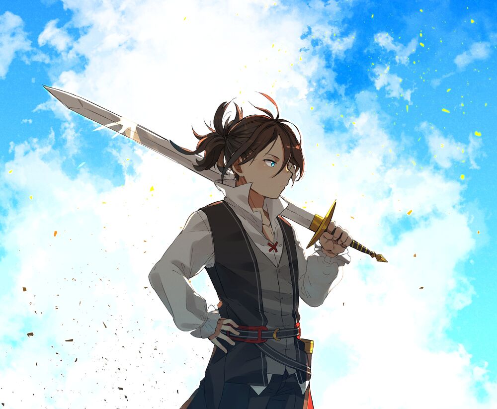 Обои для рабочего стола Wilhelm van Astrea / Вильгельм ван Астрея из аниме Re:Zero kara Hajimeru Isekai Seikatsu / Re:Zero. Жизнь с нуля в альтернативном мире