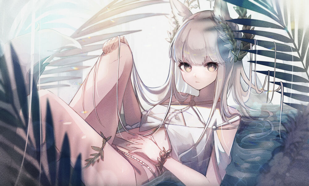 Обои для рабочего стола Platinum / Платина из игры Arknights