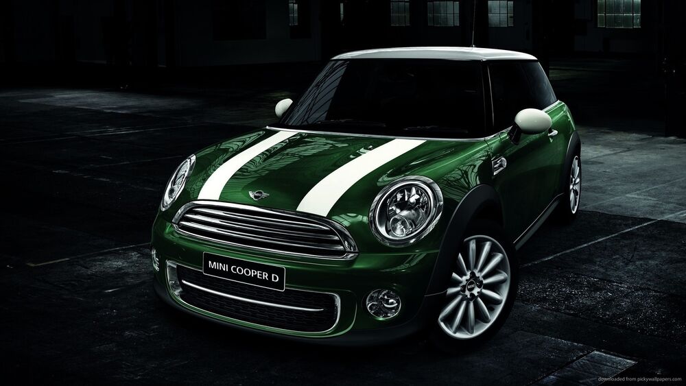 Обои для рабочего стола Автомобиль английской марки Mini Cooper