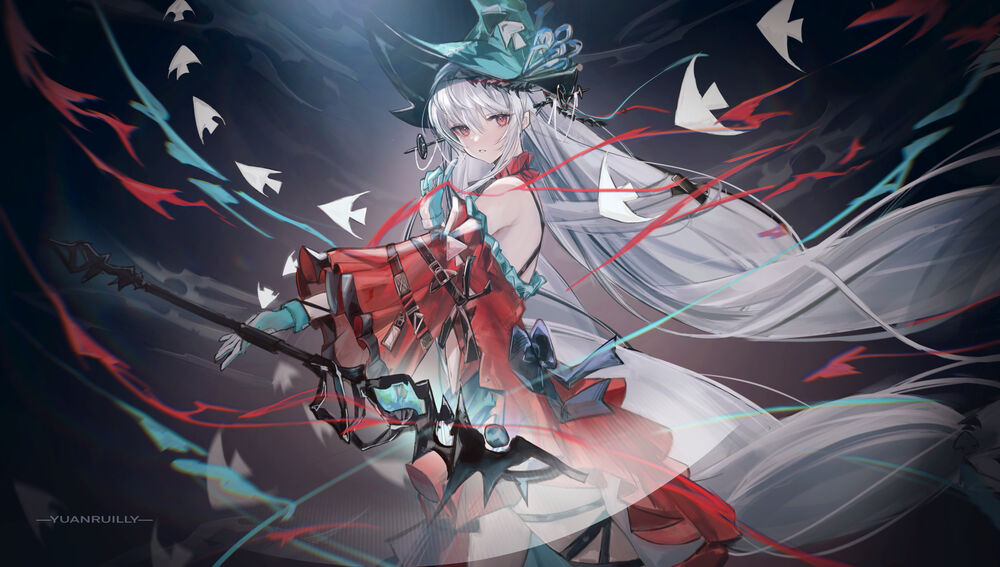 Обои для рабочего стола Skadi / Скади из игры Arknights