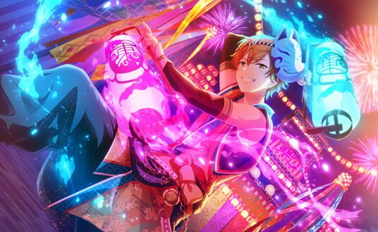 Обои на рабочий стол Акито Шинономе / Shinonome Akito из игры Project Sekai Colorful Stage! feat. Hatsune Miku