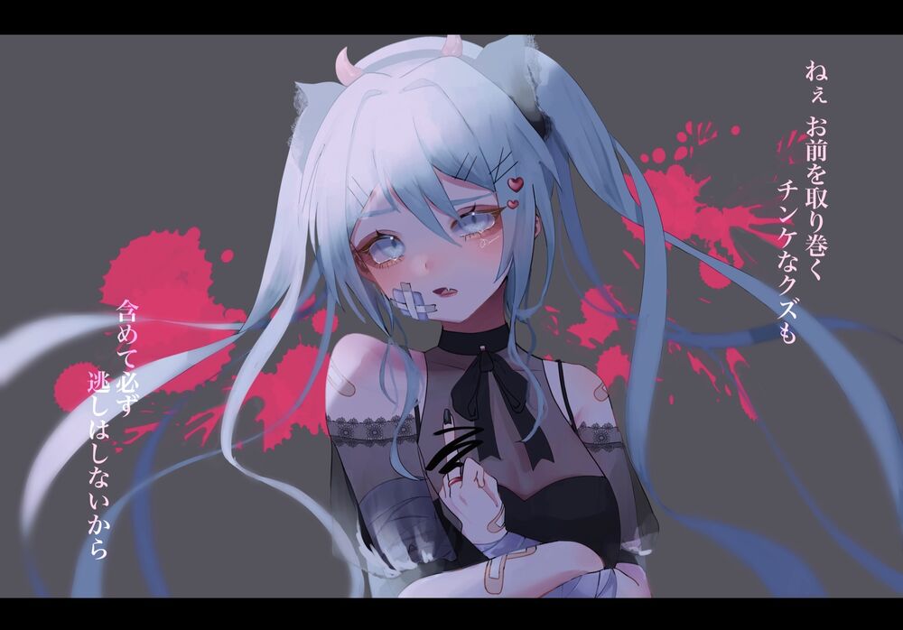 Обои для рабочего стола Vocaloid Hatsune Miku / Вокалоид Хатсунэ Мику