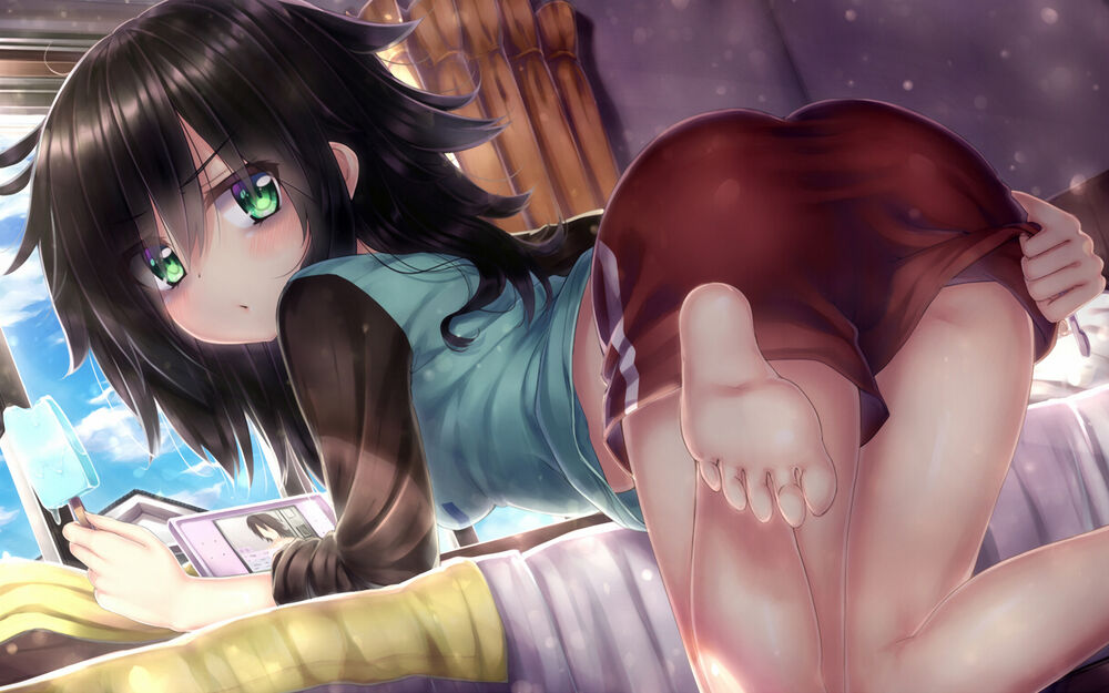 Обои для рабочего стола Tomoko Kuroki / Томоко Куроки из аниме Watashi ga Motenai no wa Dou Kangaete mo Omaera ga Warui!/ Не моя вина, что я не популярна!