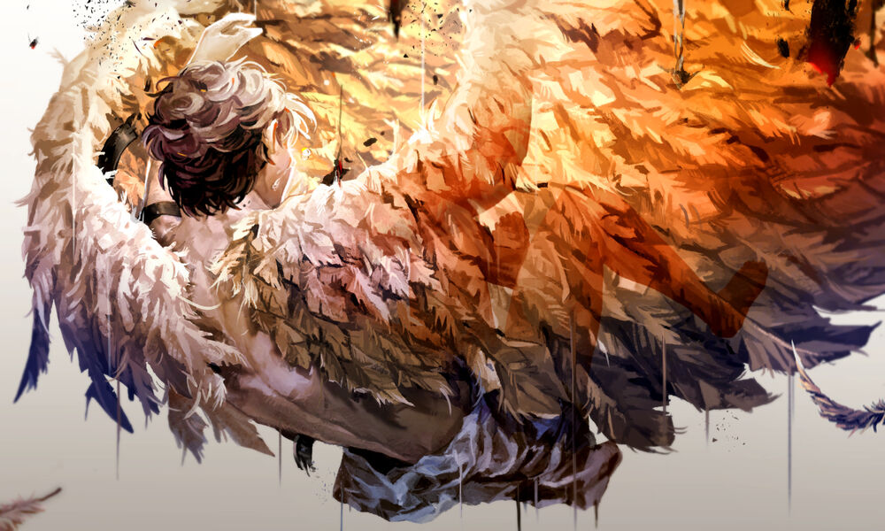 Обои для рабочего стола Icarus / Икар, by Pixiv Id 4768005