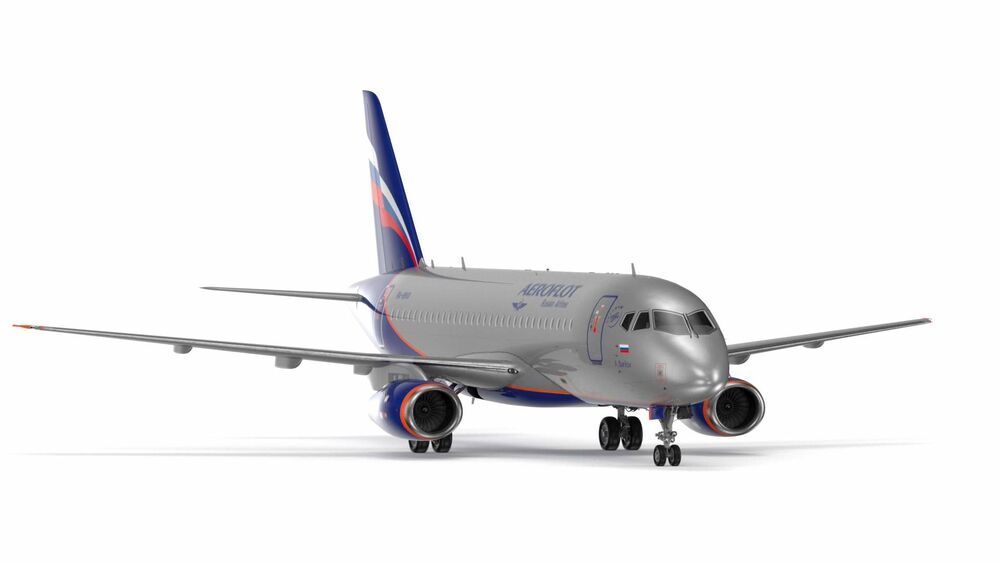 Обои для рабочего стола Superjet 100 – региональный самолет нового поколения