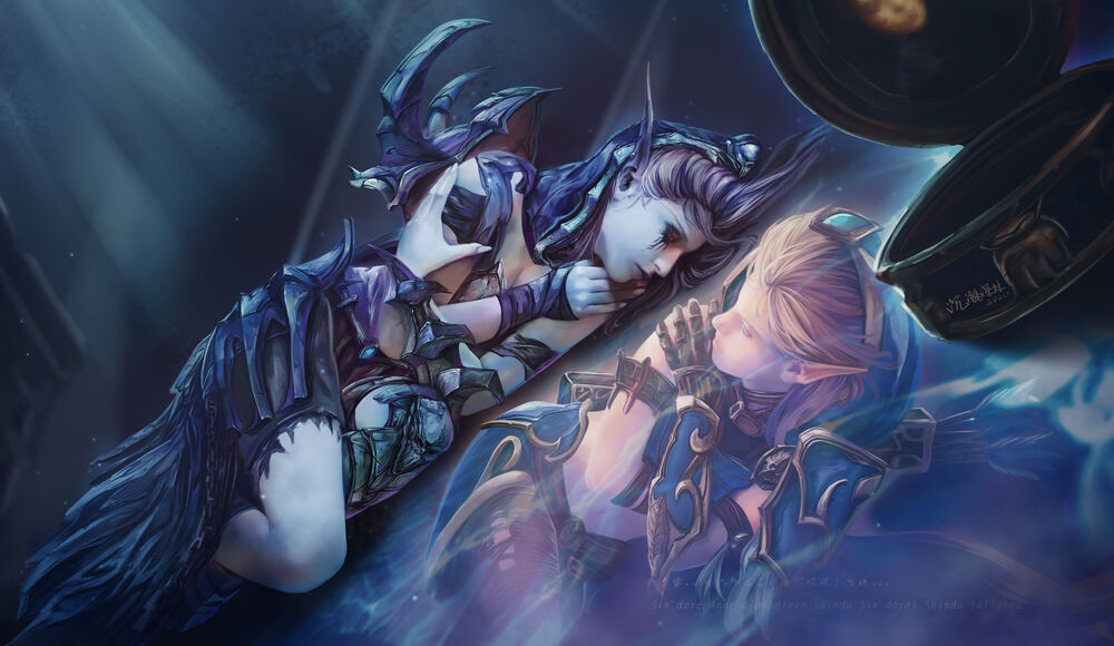 Обои для рабочего стола Sylvanas Windrunner / Сильвана Ветрокрылая из игры Warcraft