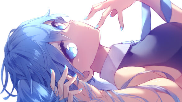 Обои на рабочий стол Vocaloid / Вокалоид Hatsune Miku / Хатсуне Мику / Мику Хацунэ