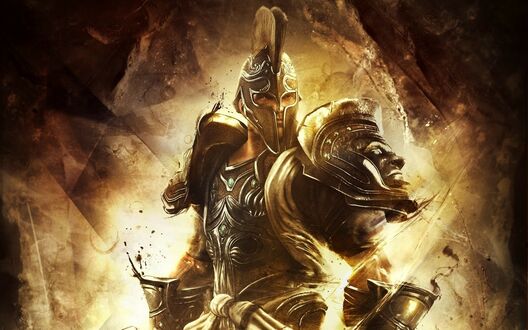 Обои на рабочий стол Гладиатор из игры God of War: Ascension