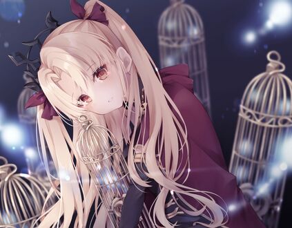 Обои на рабочий стол Ereshkigal / Эрешкигаль из аниме Fate / Grand Order / Судьба / Великая Компания