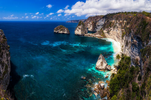 Обои на рабочий стол Остров в Индонезии - Нуса Пенида, Бали / Nusa Penida, Bali, фотограф Michael Matti