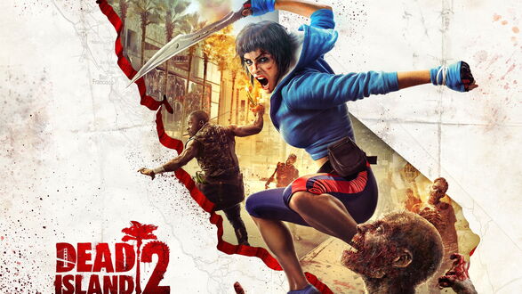Обои на рабочий стол Постер ролевой игры Dead Island 2