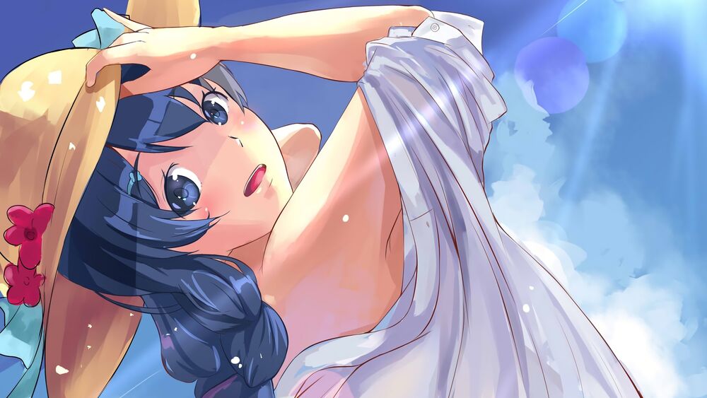 Обои для рабочего стола Megumi Tadokoro / Мэгуми Тадокоро из аниме Shokugeki no Souma / Повар-боец Сома