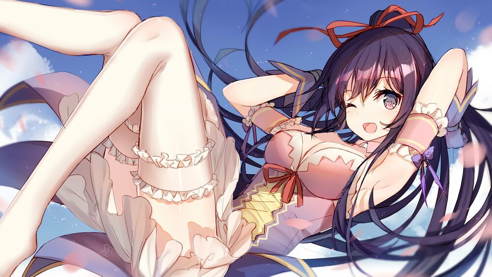 Обои для рабочего стола Tooka Yatogami / Тока Ятогами из аниме Date A Live / Рандеву с жизнью