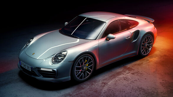 Обои на рабочий стол Автомобиль Porsche 911 Turbo S