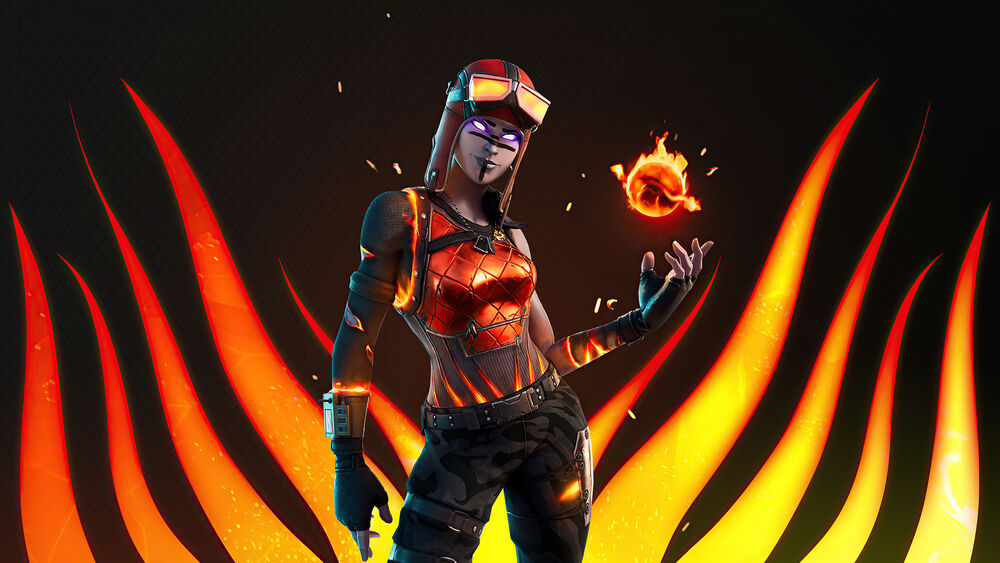 Обои для рабочего стола Blaze из видеоигры Fortnite