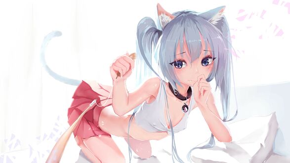 Обои на рабочий стол Vocaloid / Вокалоид Hatsune Miku / Хатсуне Мику / Мику Хацунэ