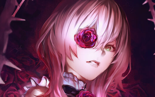 Обои на рабочий стол Девушка Nijisnuji, персонаж из аниме Virtual Youtuber / Виртуальный Ютубер / Hololive