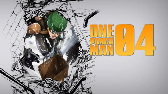 Обои на рабочий стол Бесправный Ездок / Mumen Rider из аниме Ванпанчмен / One Punch Man