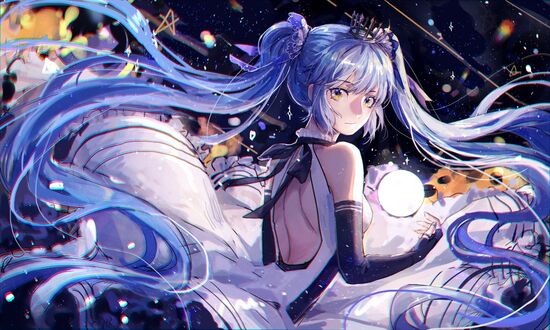 Обои на рабочий стол Vocaloid Hatsune Miku / Вокалоид Хатсунэ Мику