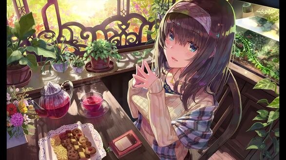 Обои на рабочий стол Fumika Sagisawa / Фумика Сагисава из аниме The iDOLM@STER / Идолмастер