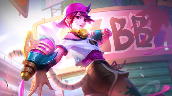 Обои на рабочий стол Wanwan / Ванван из игры Mobile Legends: Bang Bang!