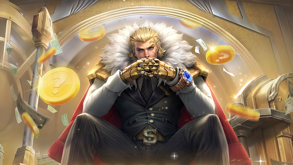Обои для рабочего стола Tigreal / Тигрил из игры Mobile Legends: Bang Bang!