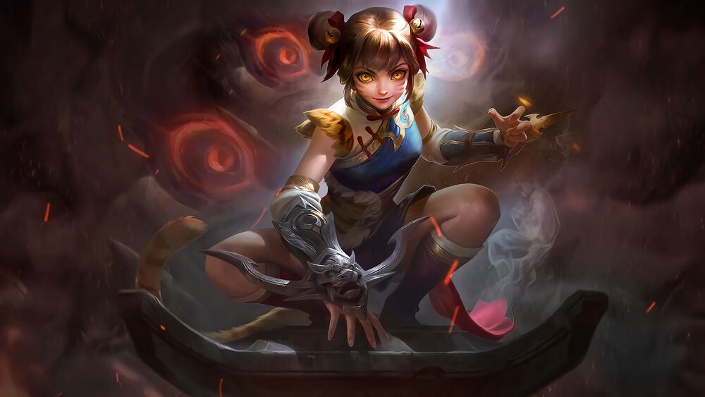 Обои для рабочего стола Wanwan / Ванван из игры Mobile Legends: Bang Bang!