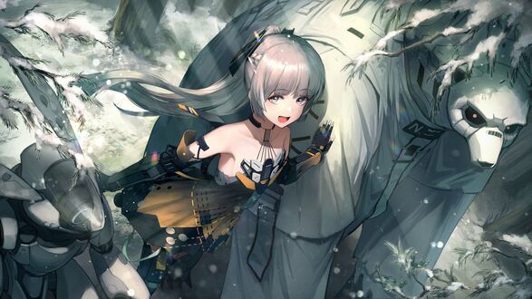 Обои на рабочий стол Nanami / Нанами из игры Punishing: Gray Raven