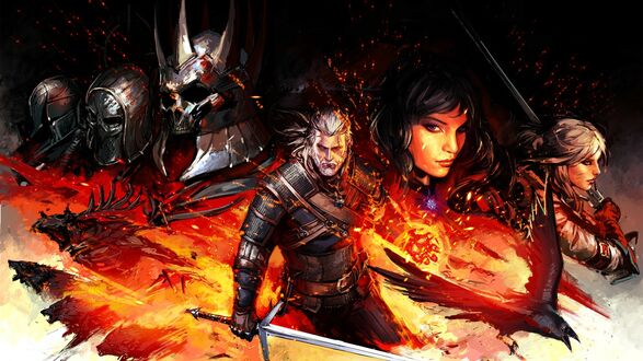 Обои на рабочий стол Персонажи игры Ведьмак 3 / the Witcher 3