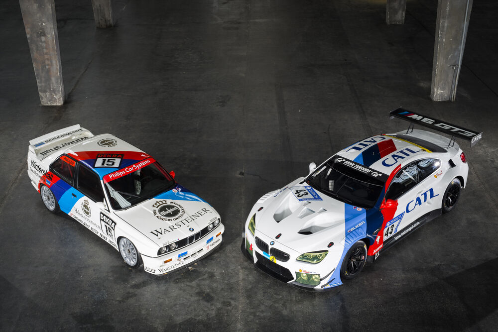Обои для рабочего стола Спортивные авто BMW в M-пакете, 3 series GT, Е39 и M6 F13