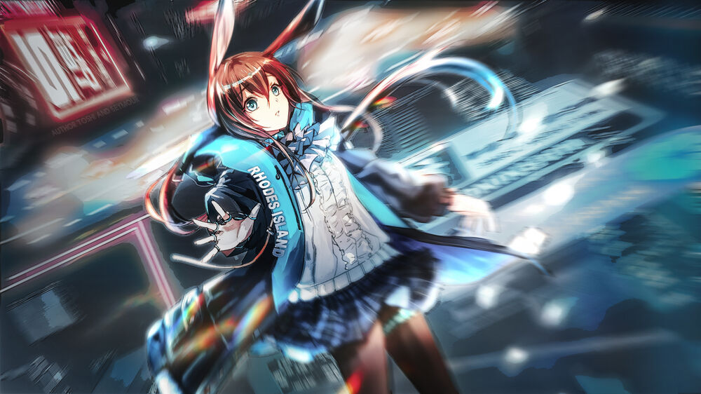 Обои для рабочего стола Amiya / Амия из игры Arknights