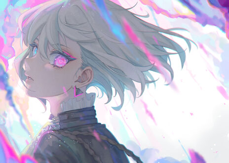 Обои на рабочий стол Лио Фотия / Lio Fotia из аниме Промар / Promare
