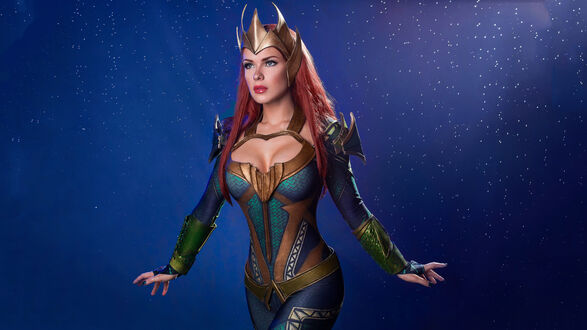 Обои на рабочий стол Девушка Аквамена / Aquaman, Мера / Mera