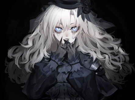 Обои на рабочий стол Белокурая голубоглазая Berserker / Берсеркер из игры Fate / Grand Order