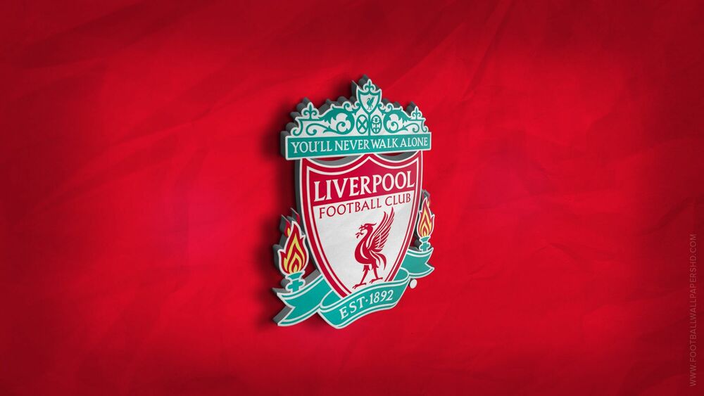 Обои для рабочего стола Эмблема футбольного клуба Ливерпуль / Liverpool football club